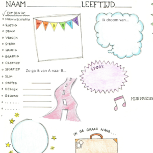 Werkblad Bewoners van Droomstad